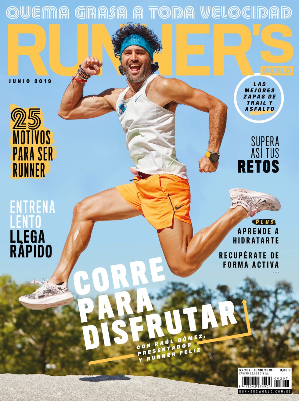 raul gomez cuando fue portada de runners world