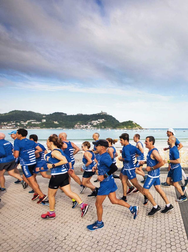 club, running, san sebastián, liebres, behobia