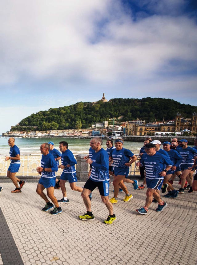 club, running, san sebastián, liebres, behobia