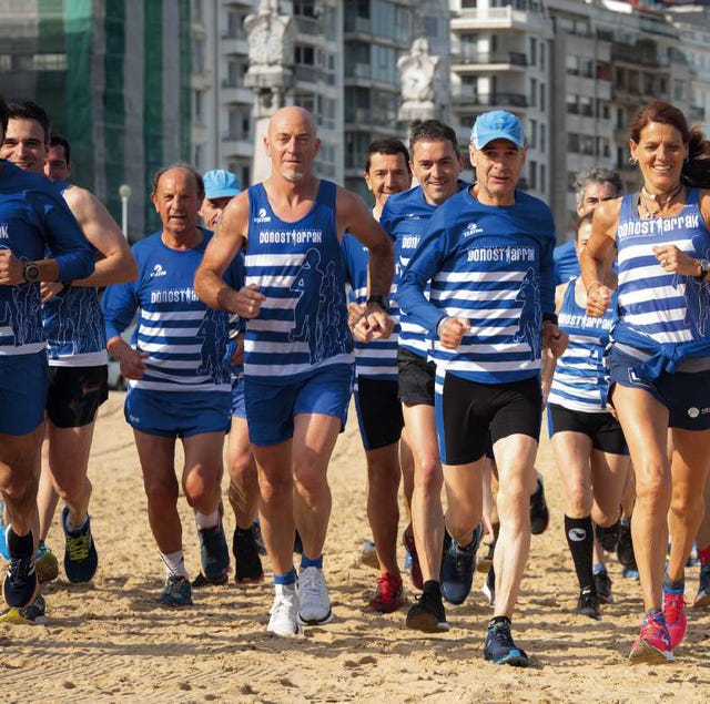 club, running, san sebastián, liebres, behobia