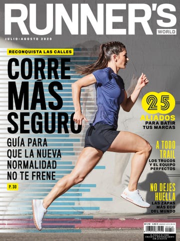 portada de la revista runner's world edición españa de julio agosto edición verano de 2020