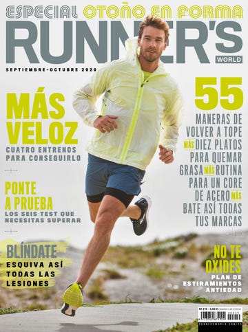 portada de la revista runner's world de septiembre octubre de 2020