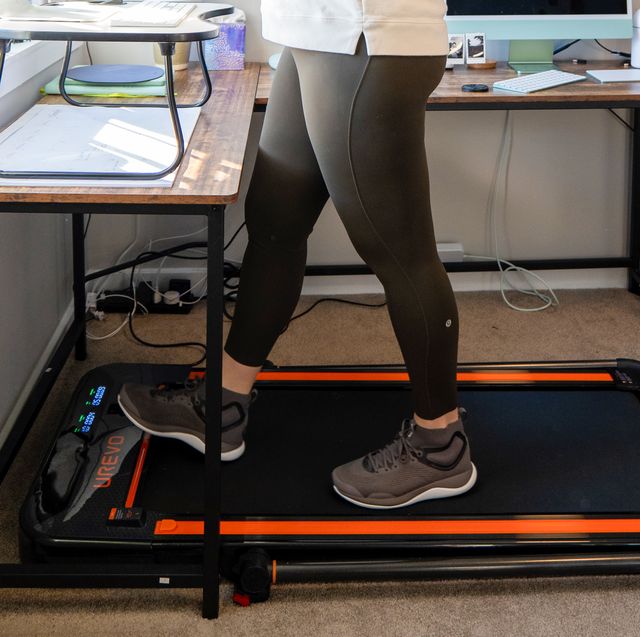 Walking Pad Treadmill Under Desk, Portable Treadmill with Bluetooth, Desk  Treadmill up to 3.8 MPH Speed, Jogging Walking Treadmill for Small Space