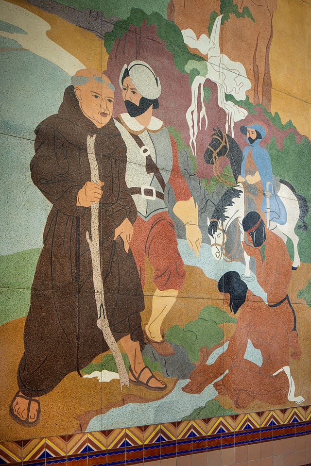 stanton macdonald wright, mural, history of santa monica and the bay district, reckoning with the west, culture, murals