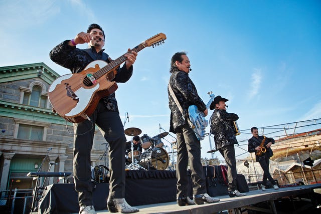 los tigres del norte perform at folsom prison in april 2018, reckoning with the west, culture, music