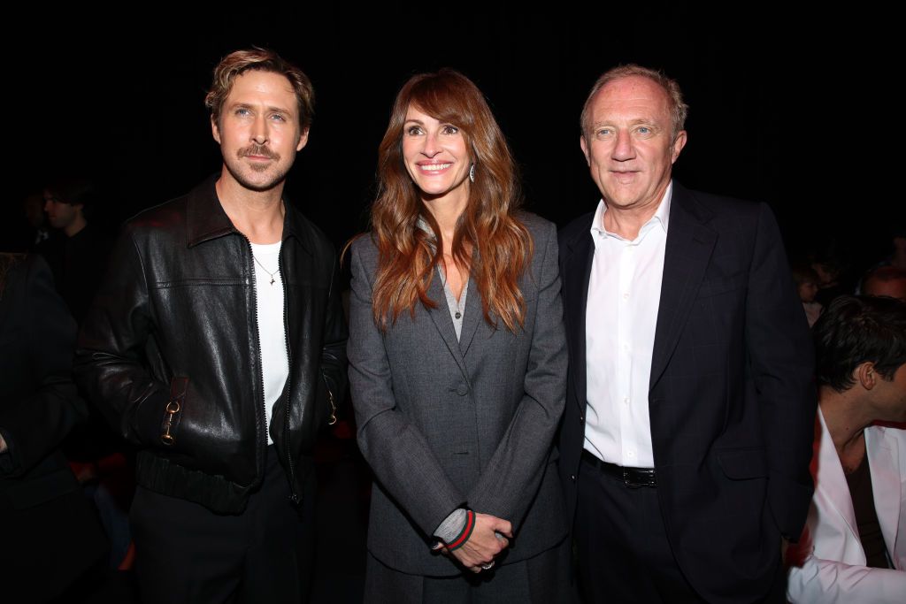 Gucci Spring Summer 2024   Ryan Goslin Julia Roberts And Fran C3 A7ois Henri Pinault Are News Photo 1695722781 