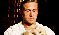 Ryan Gosling face palm
