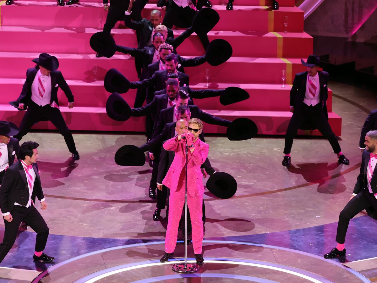 Watch Ryan Gosling's Performance of I'm Just Ken at the 2024 Oscars
