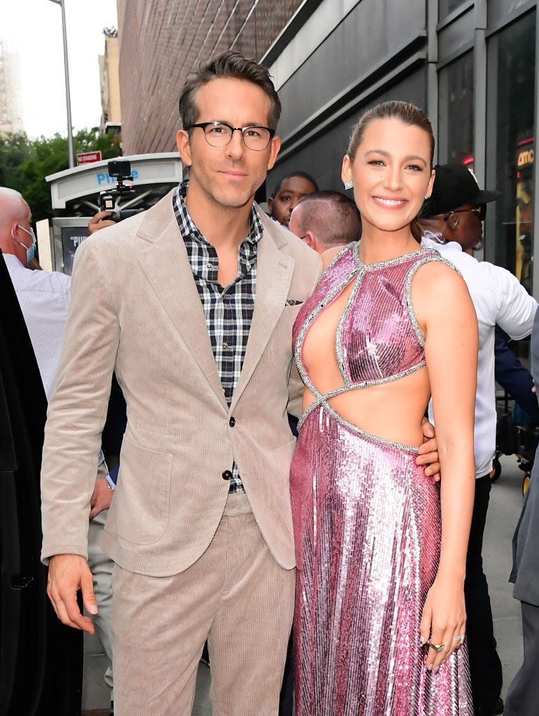 Blake Lively's Gossip Girl reference in a note to Ryan Reynolds