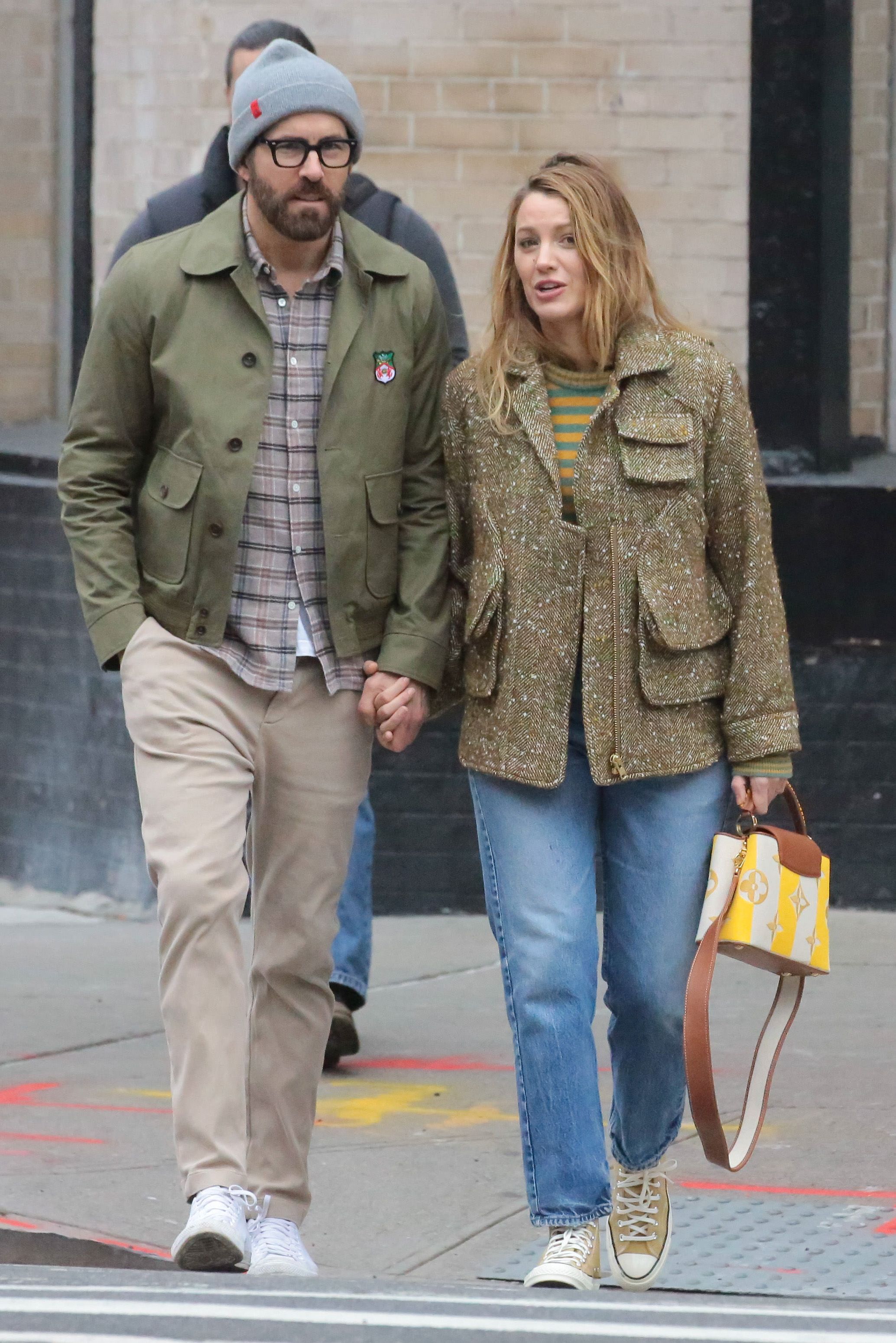 Blake Lively And Ryan Reynolds Seen Holding Hands On NYC Stroll