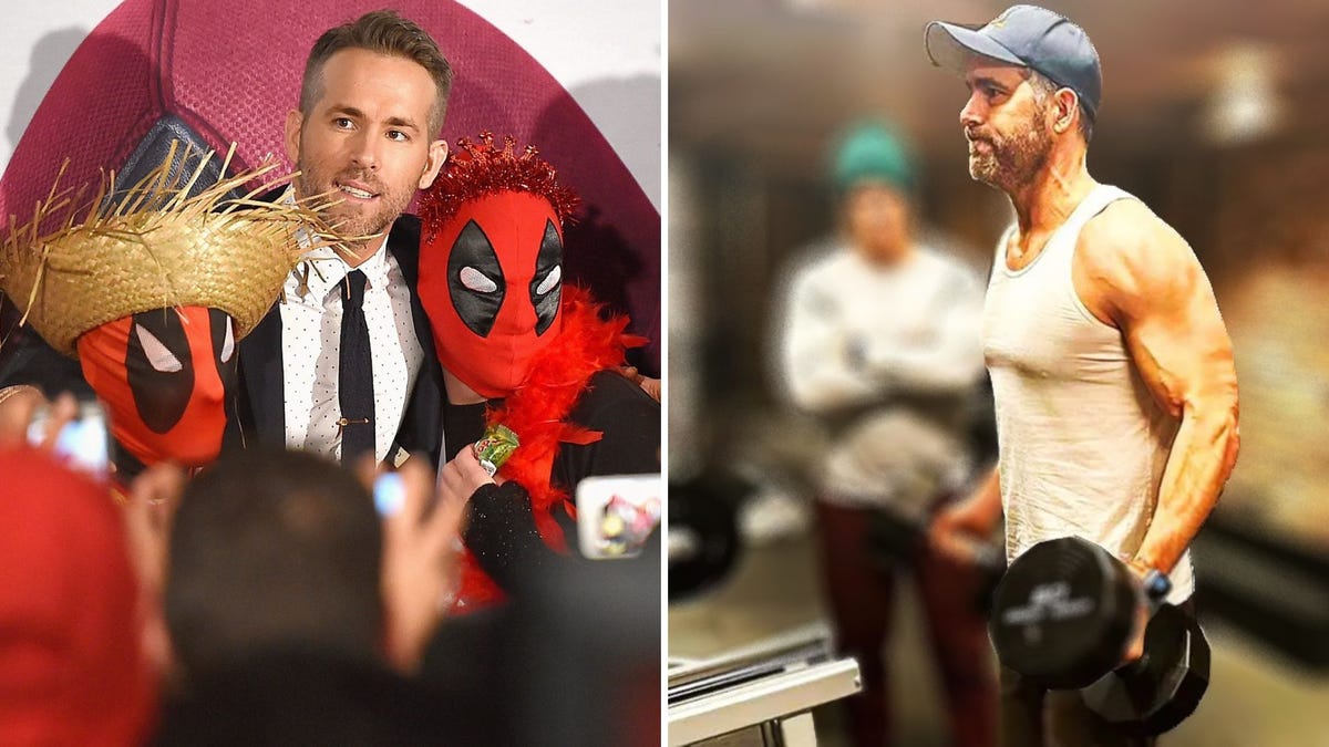 Ryan Reynolds, así es su entrenamiento de pierna