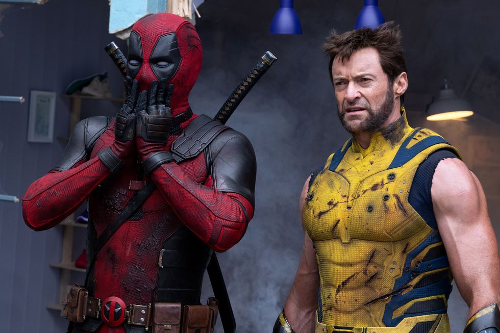 Ryan Reynolds als Deadpool, Hugh Jackman als Wolverine, Deadpool und Wolverine