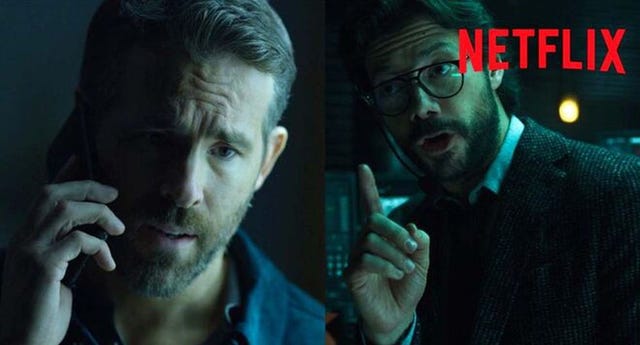 Ryan Reynolds pide ayuda a El Profesor