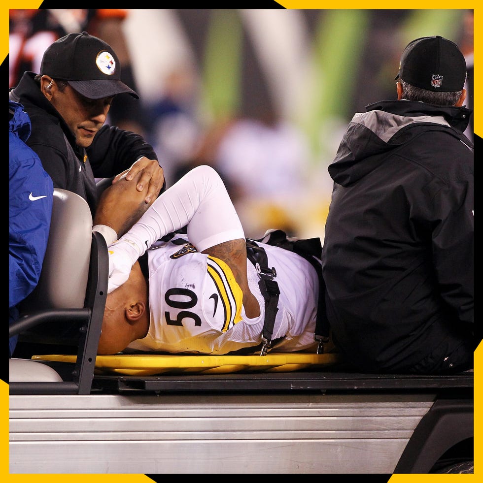 ryan shazier on a stretcher