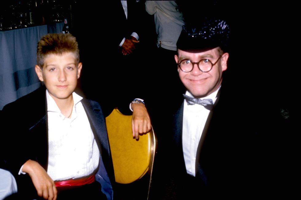 Ryan White and Elton John