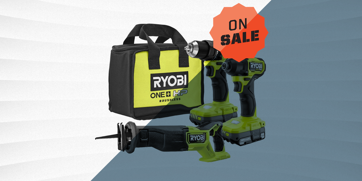 Ce kit combiné Ryobi Brushless 3-Tool est à 64% de réduction chez Home Depot