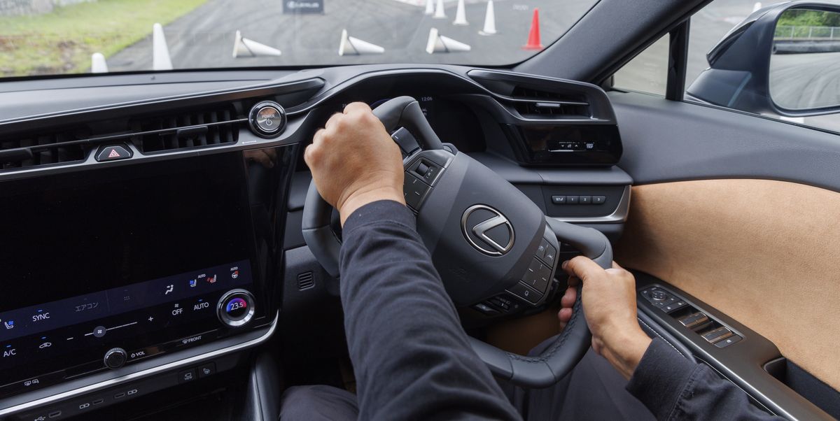 Lexus Continues to Hone Steer-by-Wire System, RZ Yoke Still a Year Away