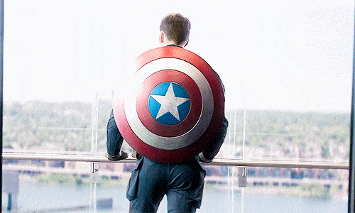 Captain america, Shield, Standing, Avengers, Superhero, Fictional character, Hero, Logo, Reflection, Carmine, 
