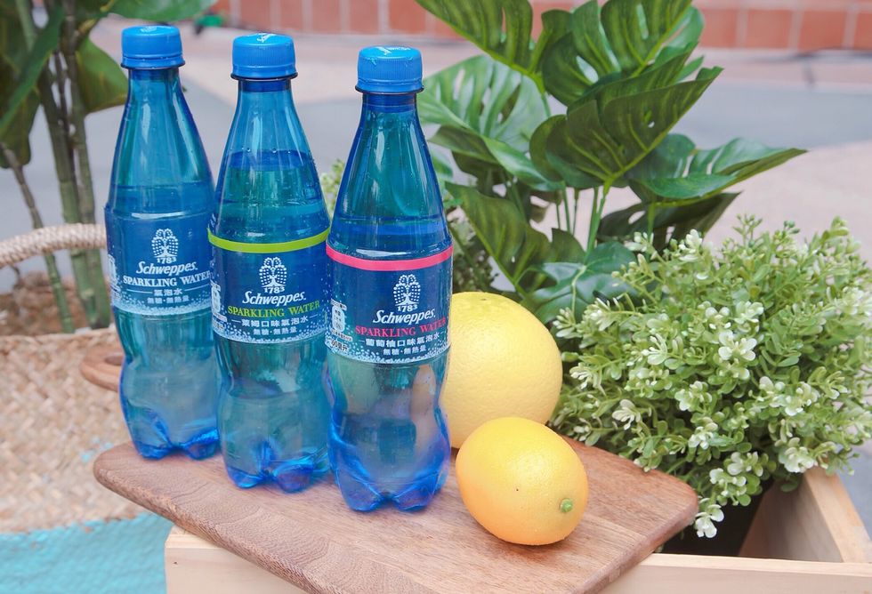 Water, Bottle, Drink, Soft drink, Plastic bottle, Carbonated soft drinks, Plant, Drinking water, Water bottle, 