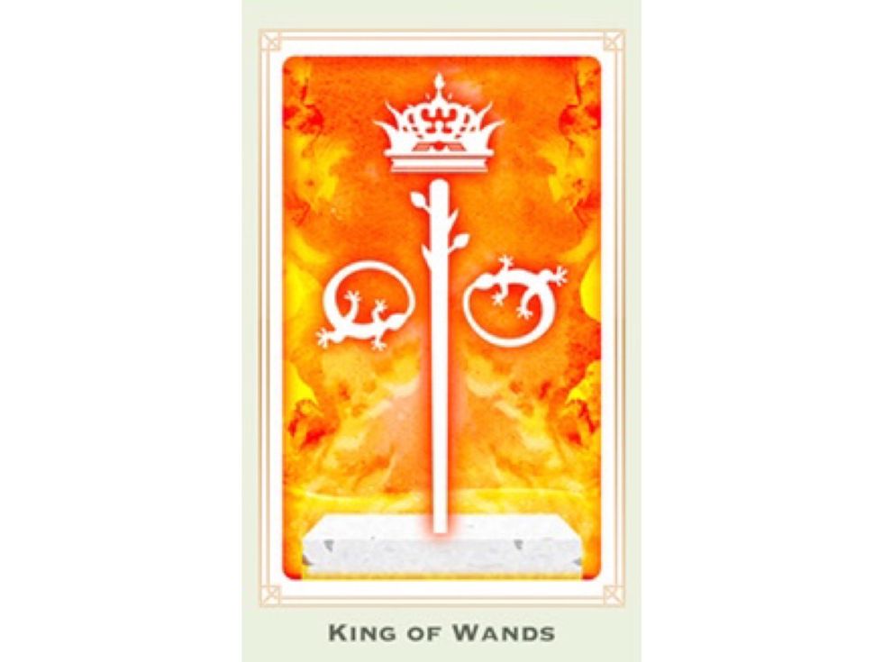 選牌１：權杖國王