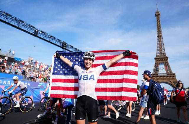 Kristen Faulkner Wins Road Race Gold 204 Paris Olympics