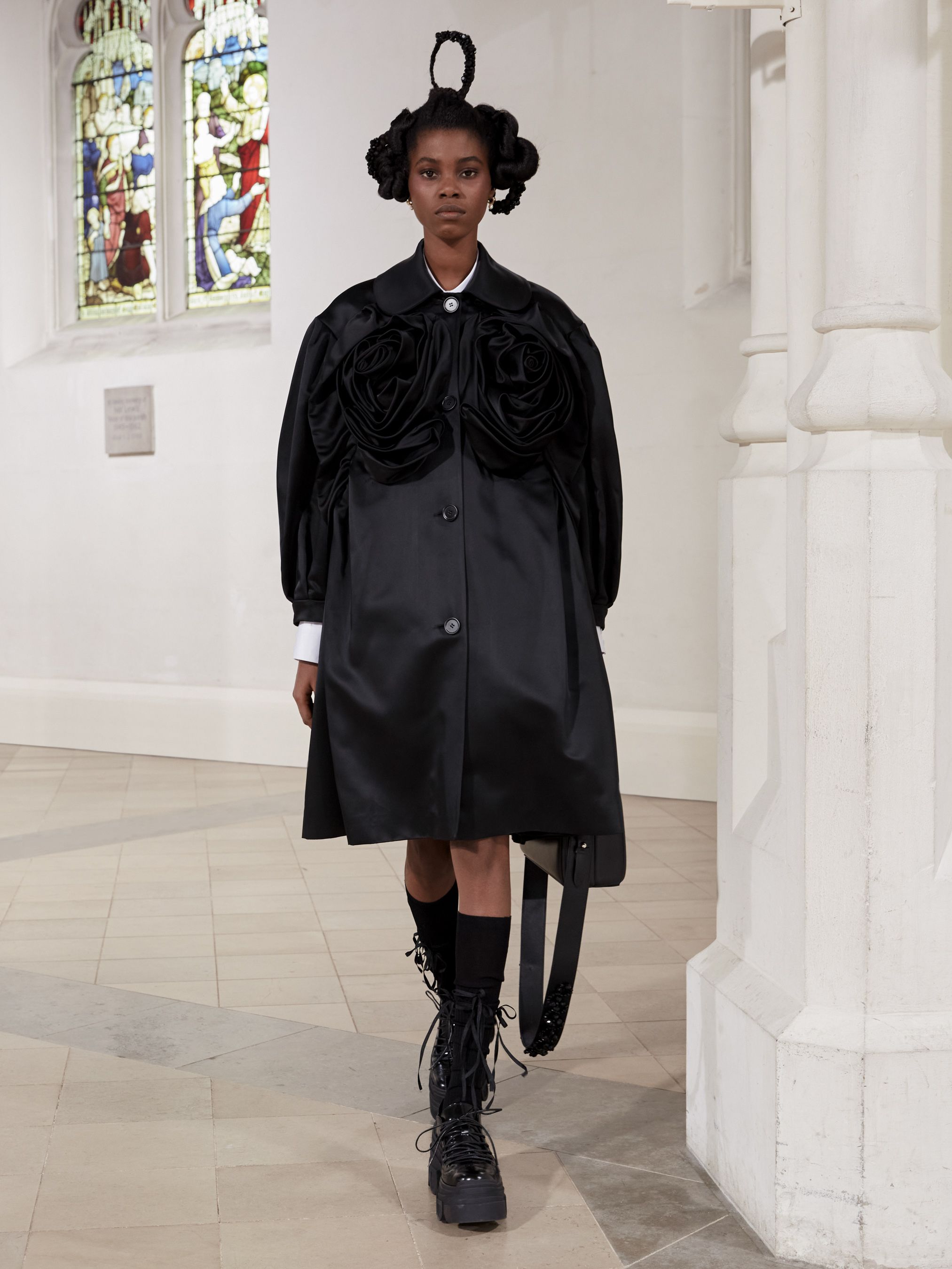 大人エレガント【Simone Rocha】フェイクファースカーフ 大人エレガント【Simone Rocha】フェイクファースカーフ (Simone