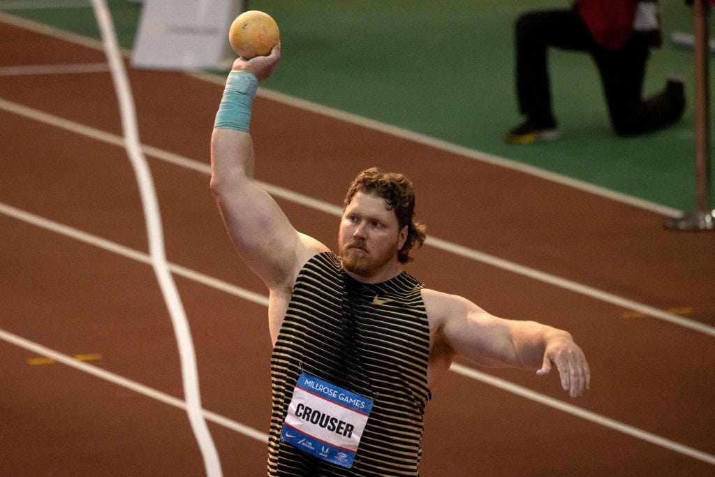 World Athletics Championships 2023: Ryan Crouser wins men's shot put world  title at track and field worlds