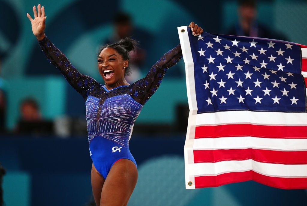 Simone Biles Wins Gold at the 2024 Paris Olympics, Is Most Decorated ...