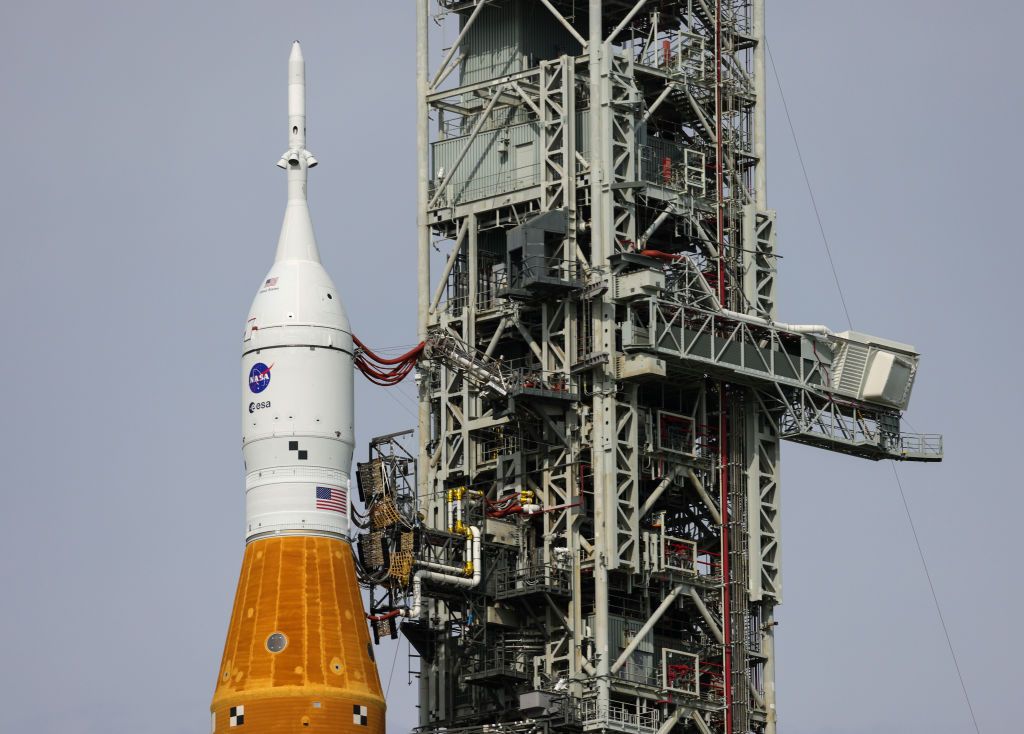 nasa prepares for belated launch of artemis i orion spacecraft