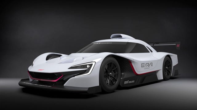 Subaru STI E RA Concept Revealed in Tokyo 1073 HP EV Race Car