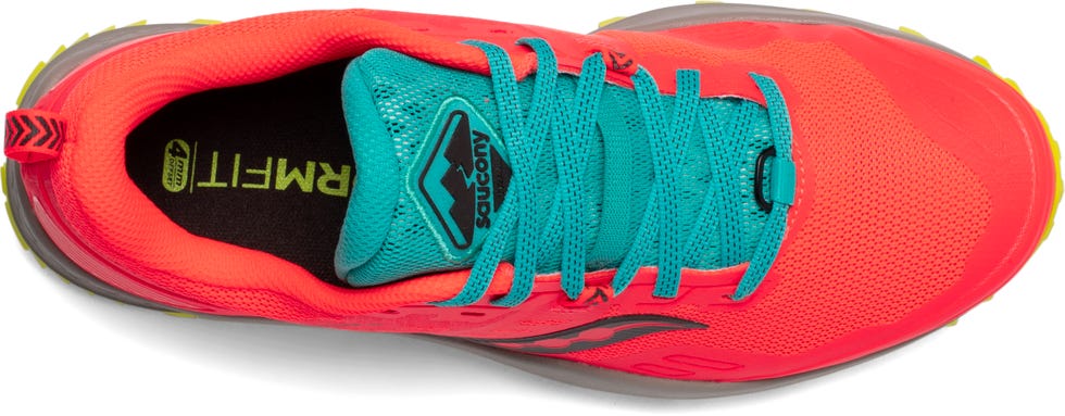Shoe, Red, Orange, Athletic shoe, Carmine, Aqua, Turquoise, Teal, Azure, Grey, 