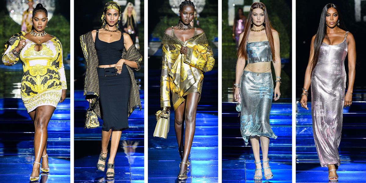 Versace + Fendi Collaboration at Milan Fashion Week Spring 2022 – Footwear  News