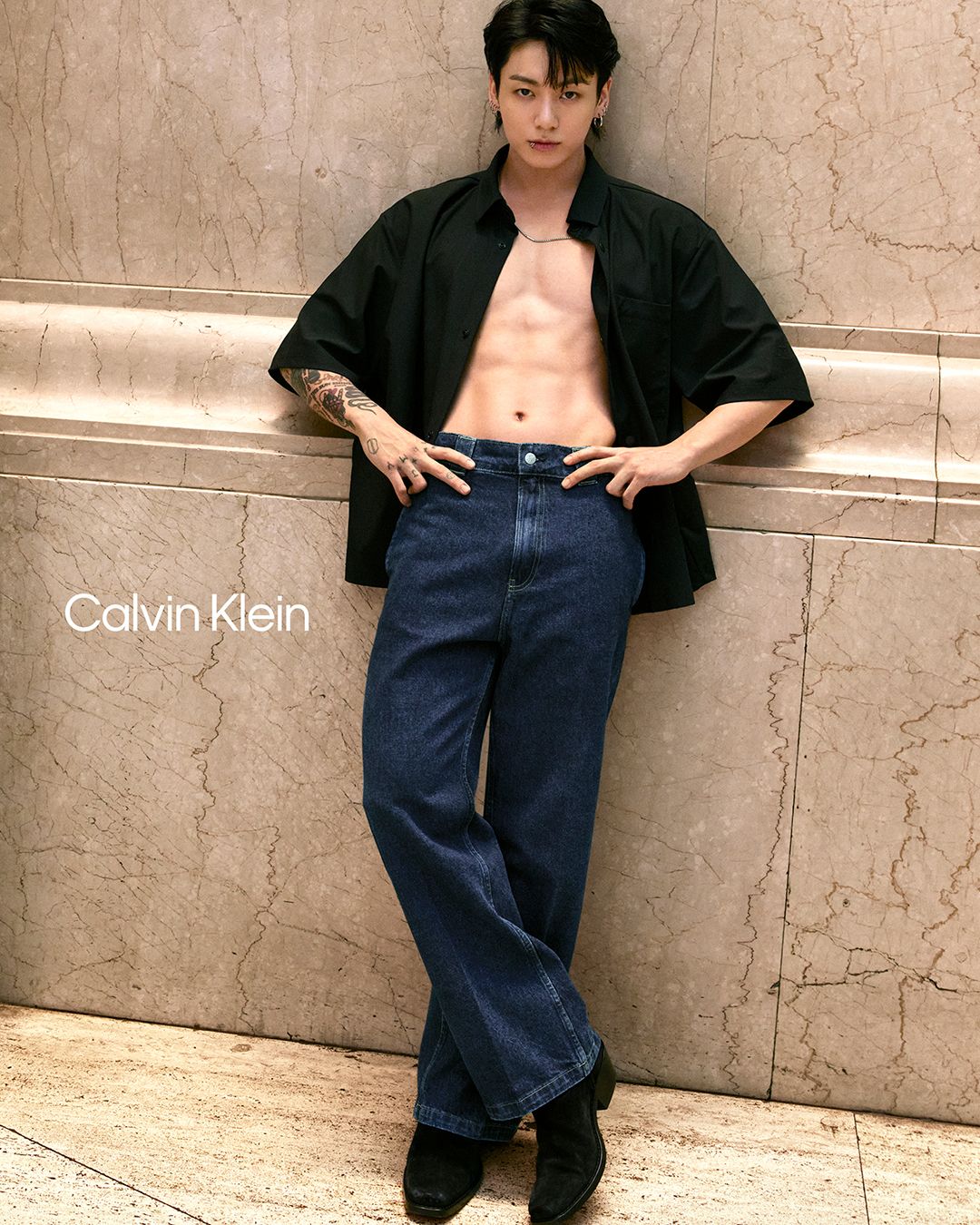 Calvin Klein カルバンクライン JUNGKOOK グク デニムシャツ - シャツ