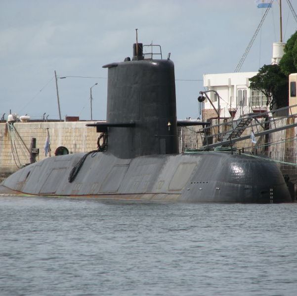 The submarine ARA San Juan