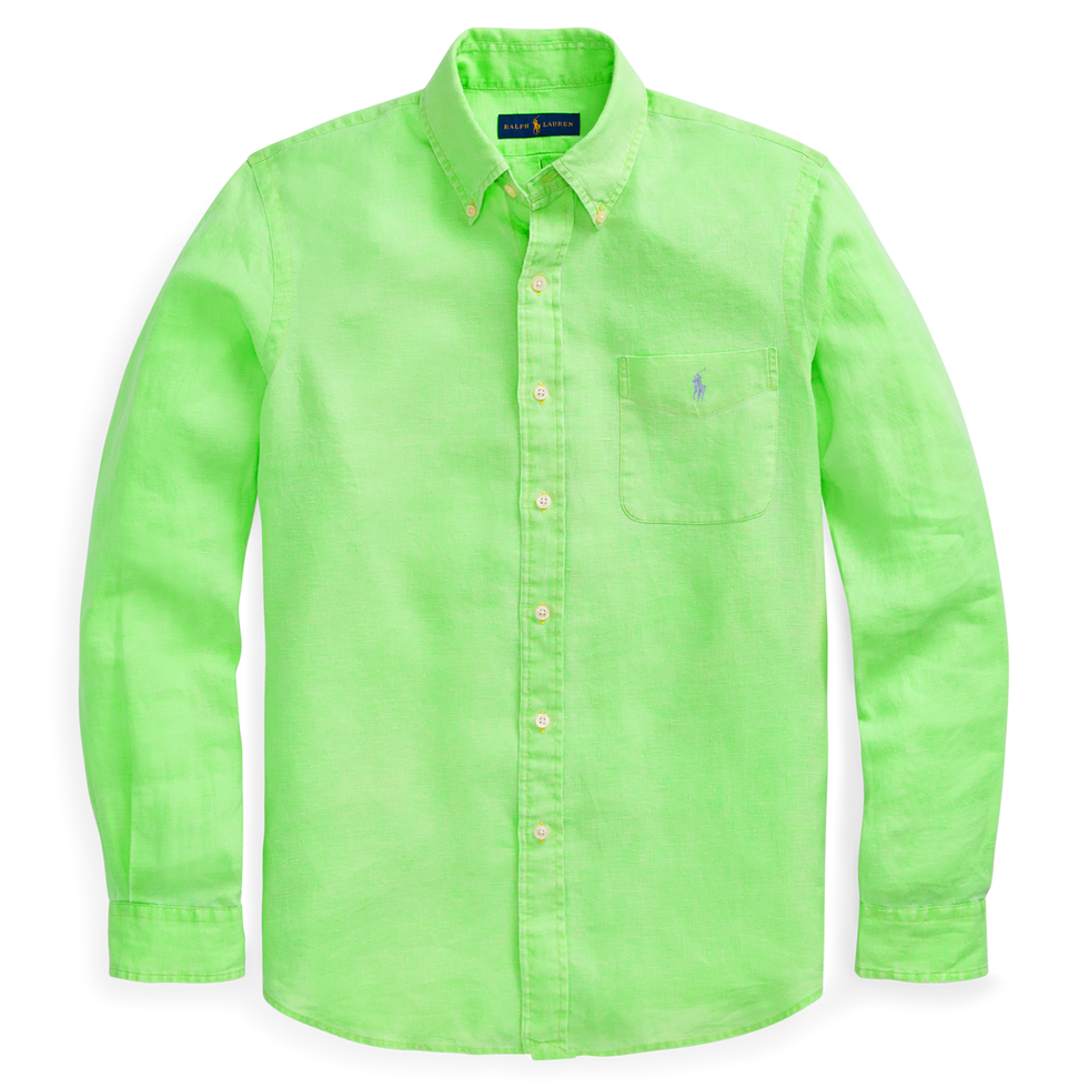 Clothing, Green, Sleeve, Collar, Shirt, Button, Dress shirt, Outerwear, Active shirt, Pocket, 
