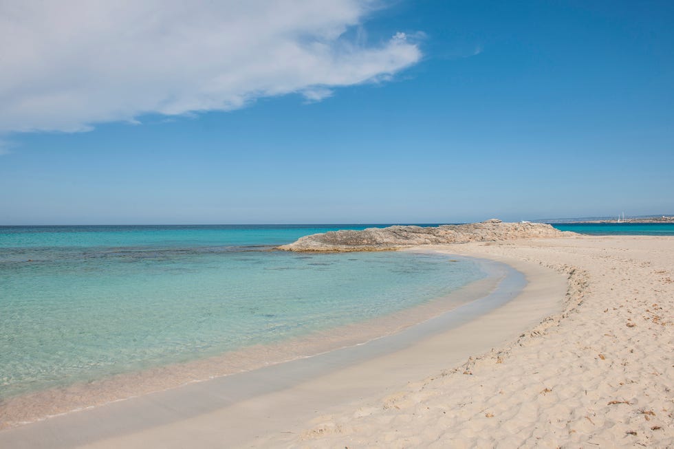 sa roqueta beach formentera
