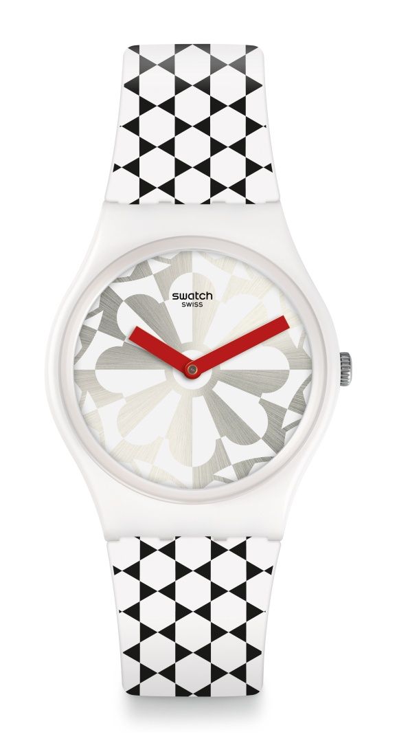 Analog watch, Watch, White, Watch accessory, Strap, Material property, Fashion accessory, 