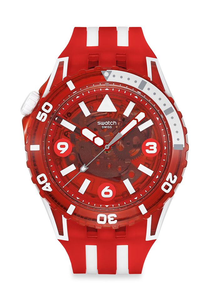 タンタンの冒険　スウォッチ　swatch sc01-25-scubaqua-sscu09s100-