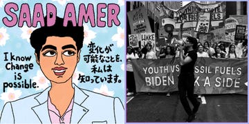 もしトラ,アメリカ大統領選挙2024,voteムーブメント,環境アクティビスト,saad amer,cop29,