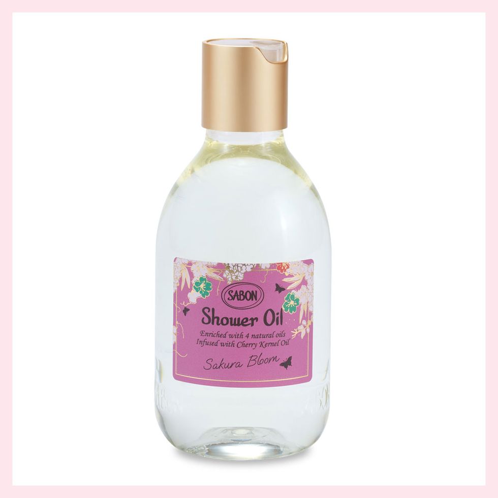 サボンの桜の香りのシャワーオイル