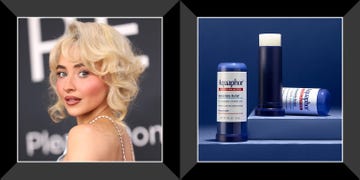 sabrina carpenter at grammys, aquaphor healing balm
