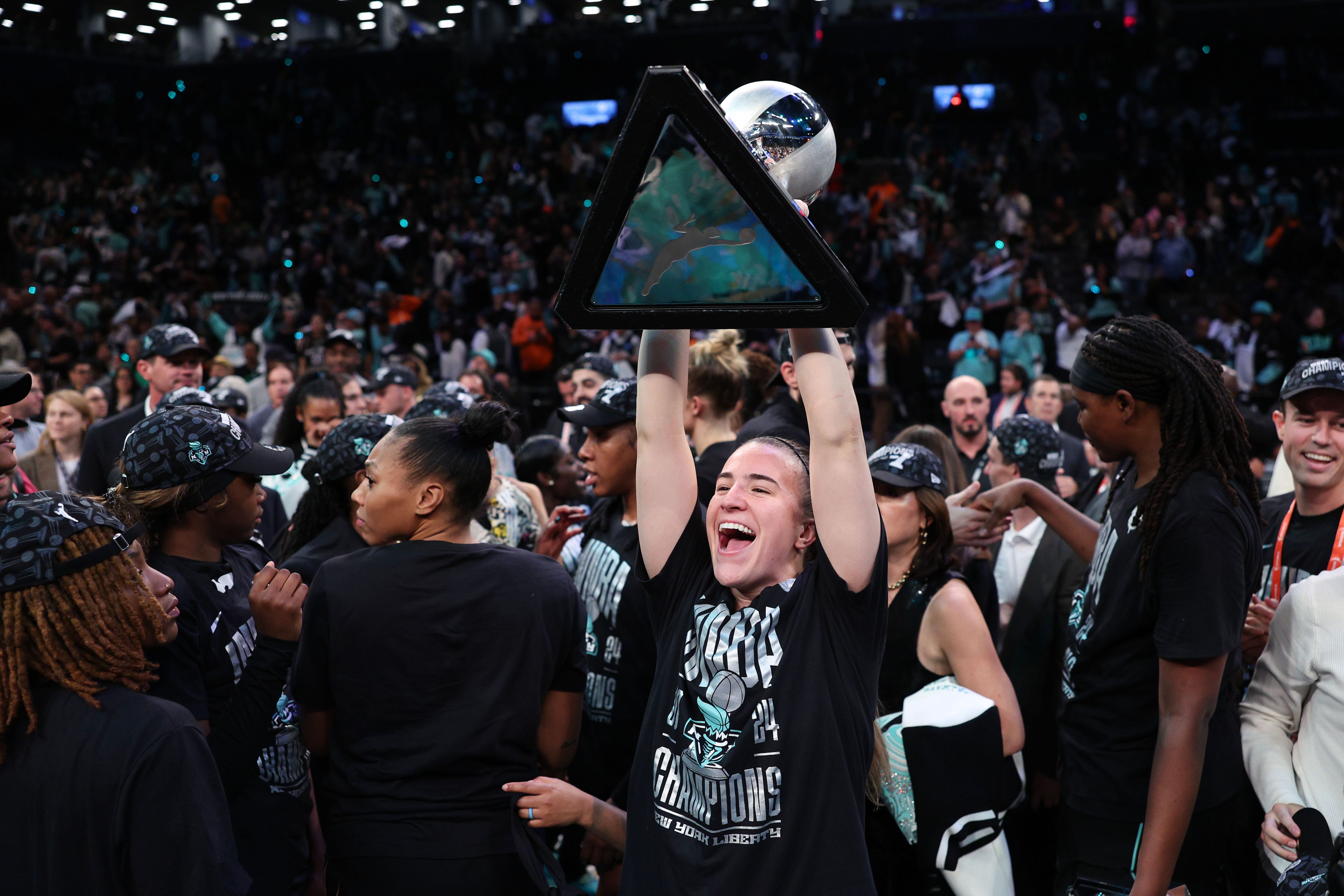 The New York Liberty point guard talks with ELLE about bringing home the franchise's first-ever championship ring.