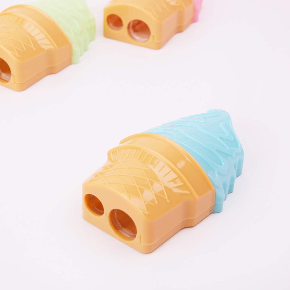 Sacapuntas con formas de helados