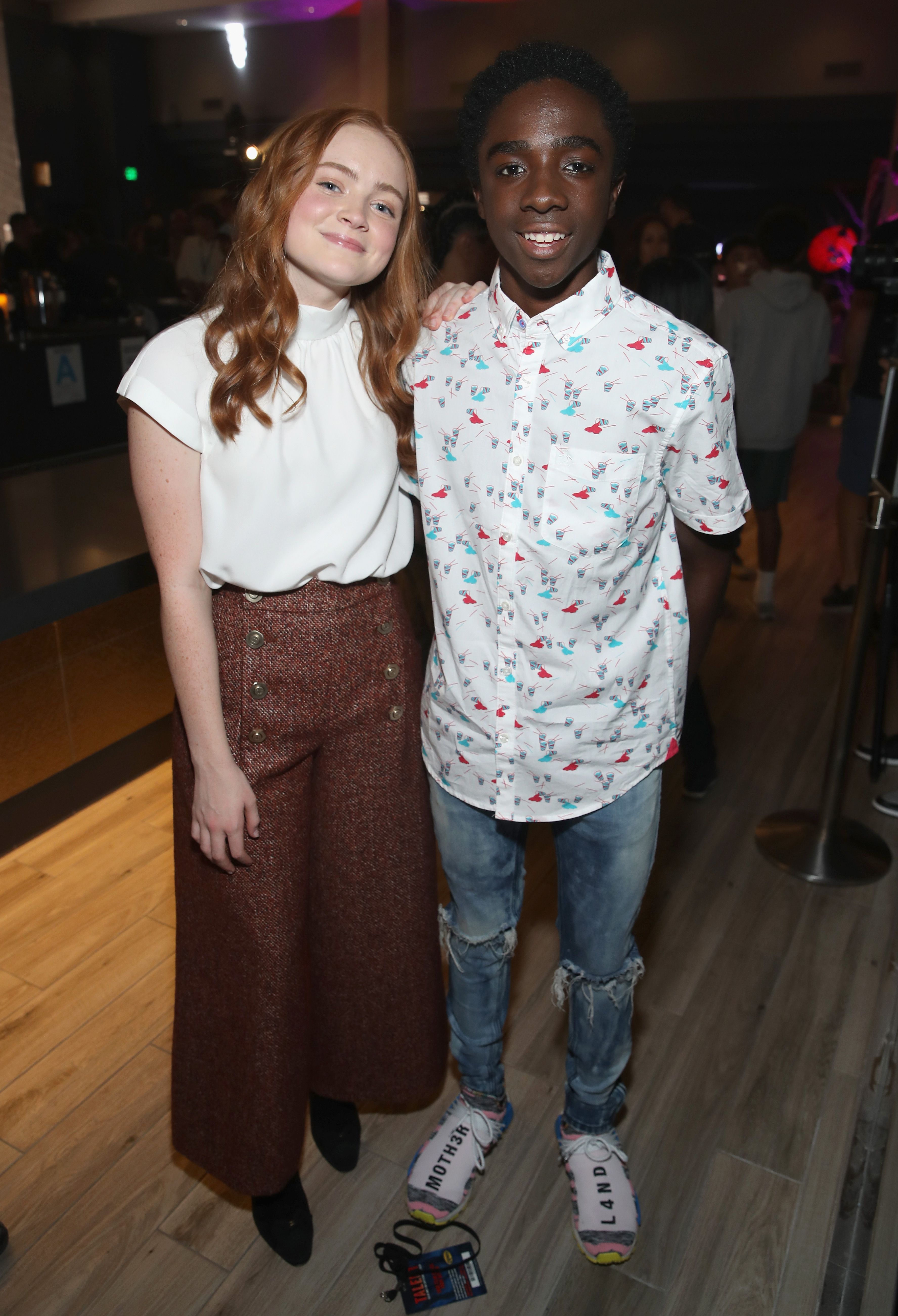 Sadie Sink Talks About What It Was Like to Kiss Caleb McLaughlin On Stranger Things For the 1st Time