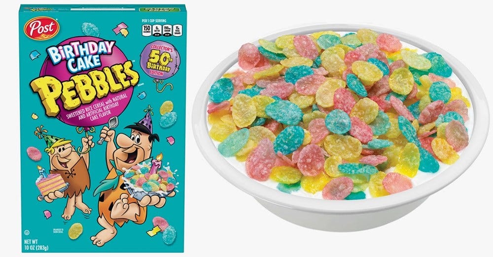 preview for Mini Fruity Pebbles Cheesecakes = Your Childhood Dreams Come True