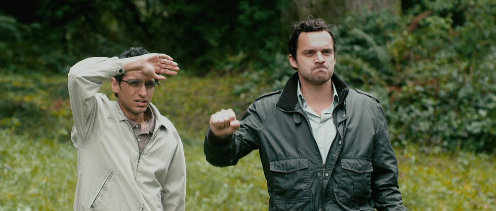 scene from movie safety not guaranteed