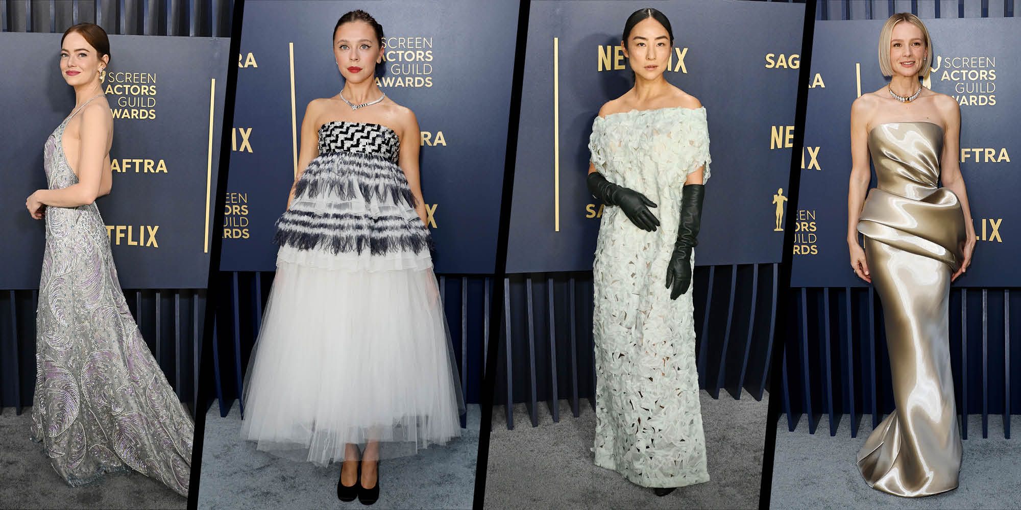 The 10 best dressed from the 2024 SAG Awards