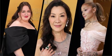 sag awards beauty trend modern romance