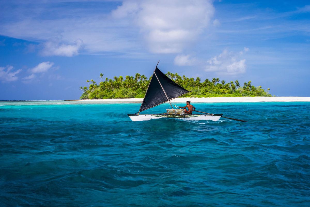 Een bezoek aan het afgelegen Kiribati een van de 193 door de VN erkende naties in de wereld is het doel van de leden van de Travelers Century Club een internationale organisatie voor competitief reizen