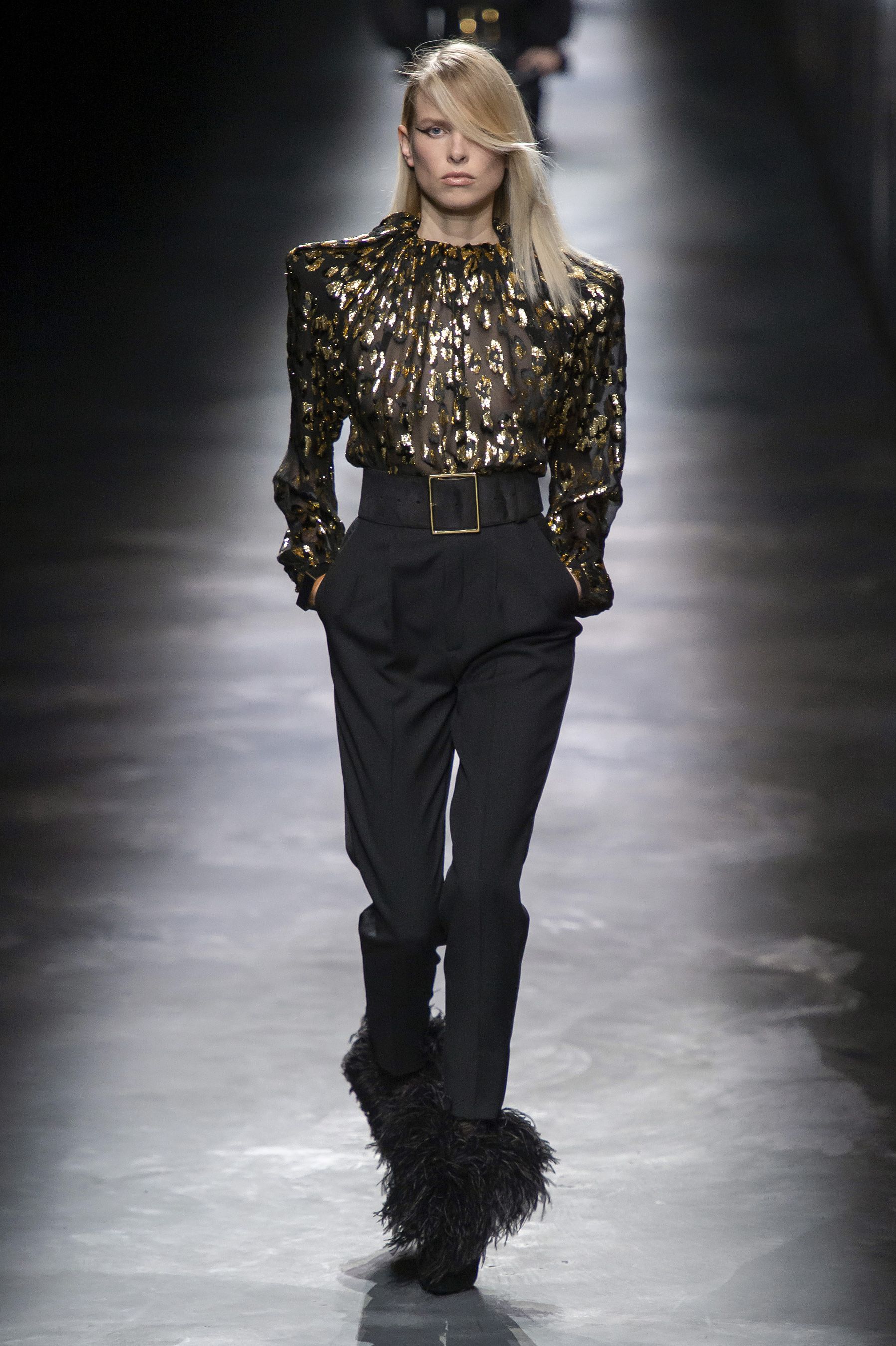 サンローラン」（SAINT LAURENT）｜2019秋冬NY、ロンドン
